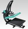 15 x 15 WALAPress Manual Heat Press Teal V3.2 Clamshell Heat Press Digital Heat Press Machine